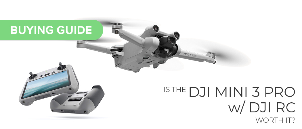DJI Mini 3 Pro Drone and Remote Control with Built-in Screen (DJI