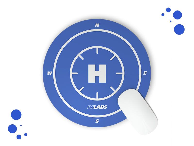 Heli Pad Mouse Pad | D1 Labs | Shop Now at D1 Store